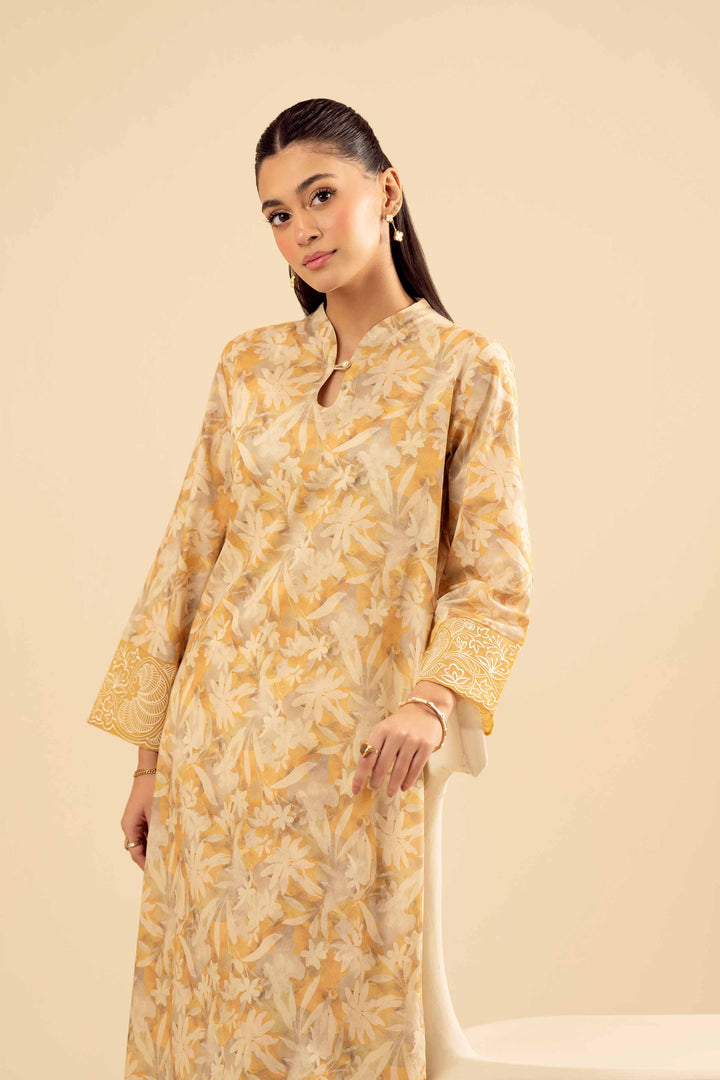 2 Piece - Printed Embroidered Suit - PW25-199 for Women - Pret Collection | Nishat | Shop Online