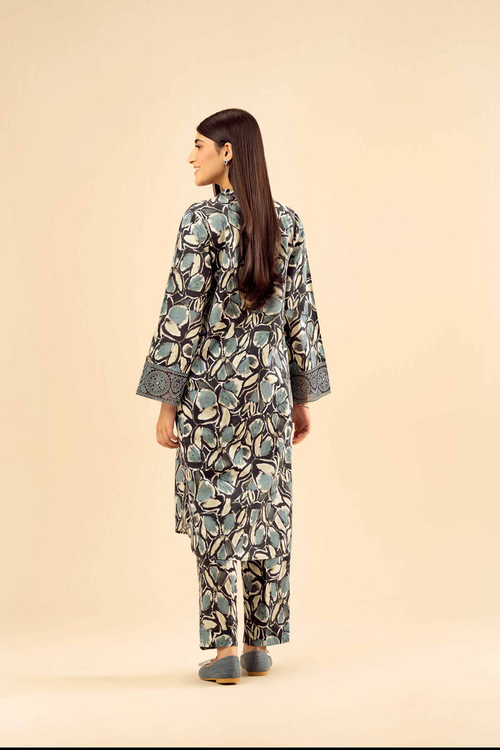 2 Piece - Printed Embroidered Suit - PW25-20 for Women - Pret Collection | Nishat | Shop Online