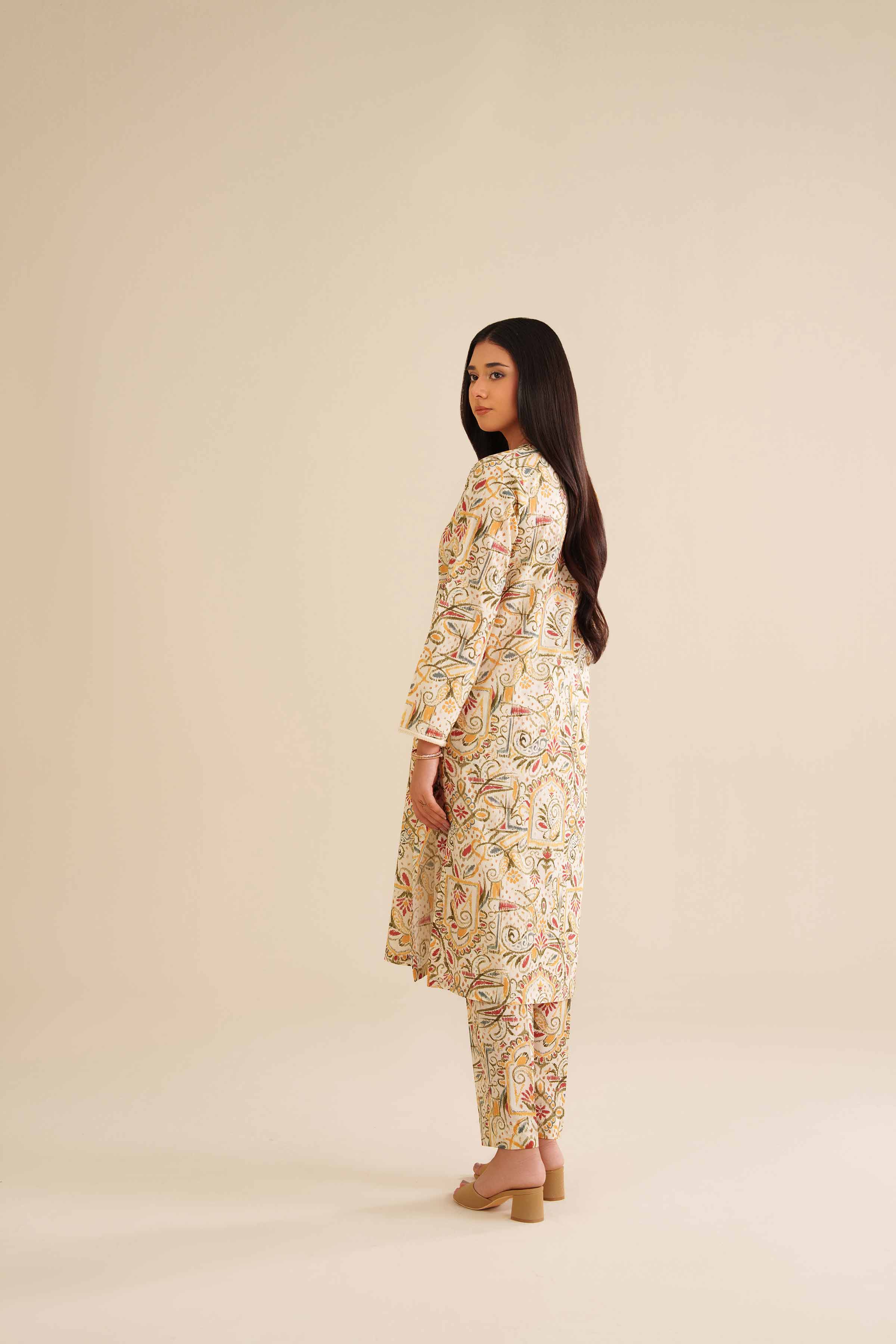 2 Piece - Printed Suit - PW25-200 for Women - Pret Collection | Nishat | Shop Online