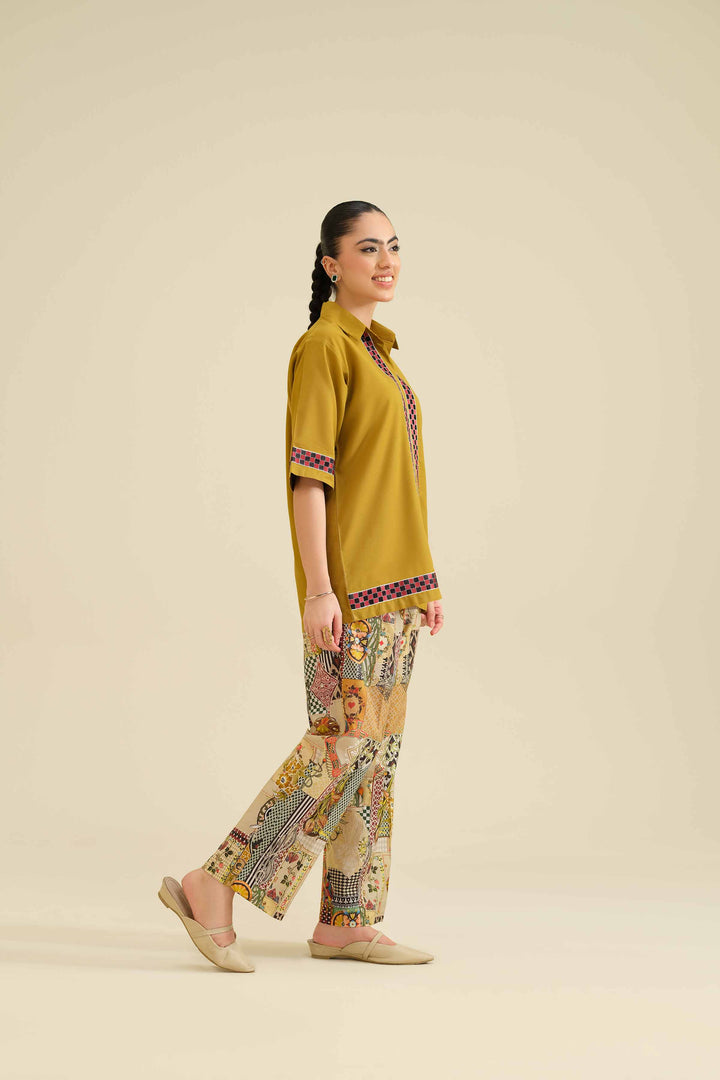 2 Piece - Embroidered Suit - PW25-208 for Women - Pret Collection | Nishat | Shop Online