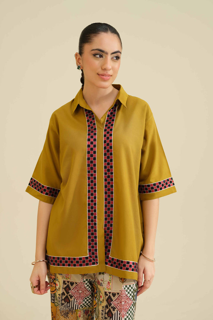 2 Piece - Embroidered Suit - PW25-208 for Women - Pret Collection | Nishat | Shop Online