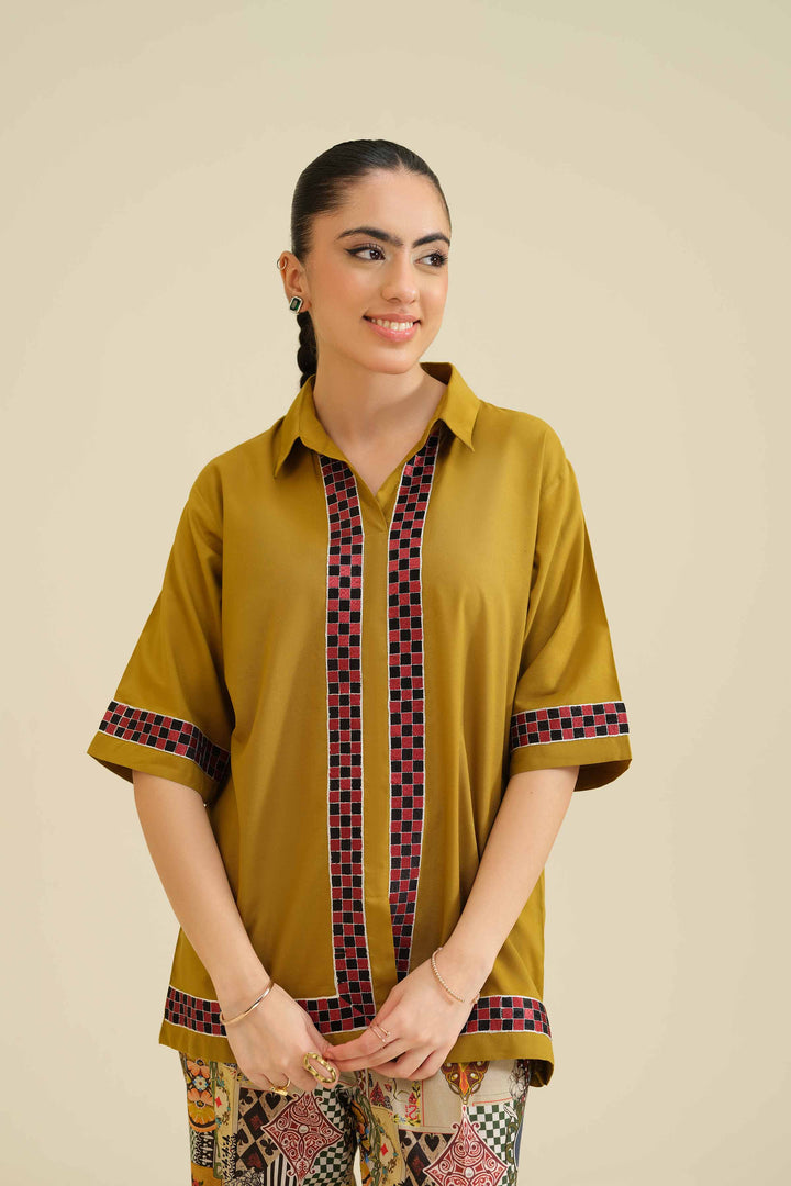 2 Piece - Embroidered Suit - PW25-208 for Women - Pret Collection | Nishat | Shop Online