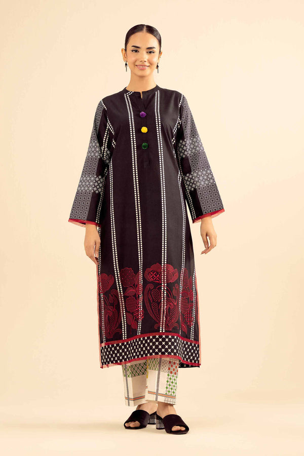 2 Piece - Printed Embroidered Suit - PW25-209 for Women - Pret Collection | Nishat | Shop Online