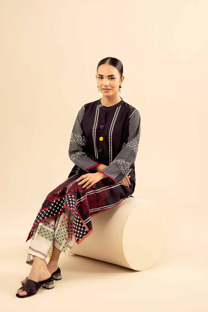 2 Piece - Printed Embroidered Suit - PW25-209 for Women - Pret Collection | Nishat | Shop Online