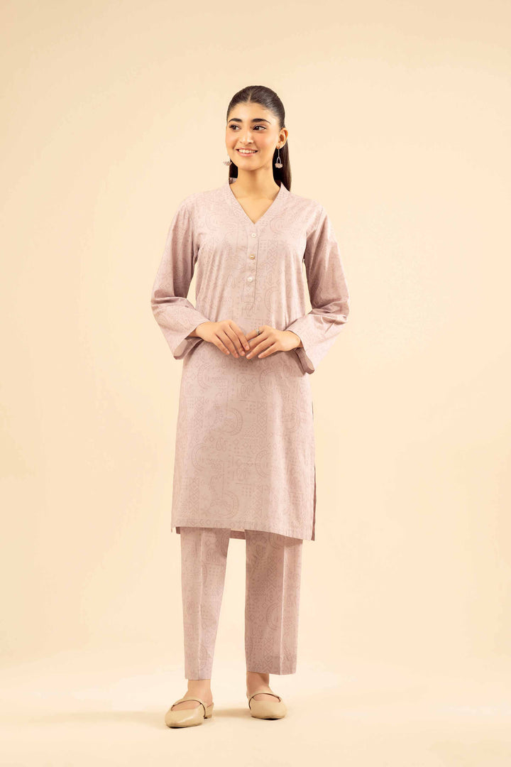 2 Piece - Printed Suit - PW25-21 for Women - Pret Collection | Nishat | Shop Online