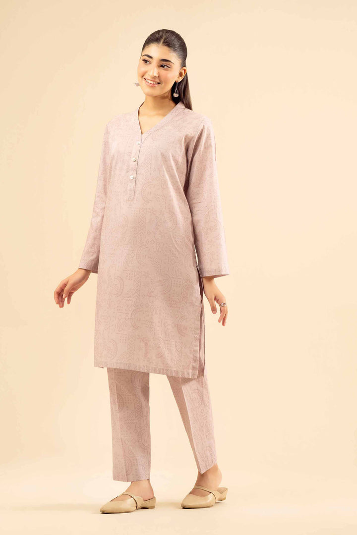 2 Piece - Printed Suit - PW25-21 for Women - Pret Collection | Nishat | Shop Online