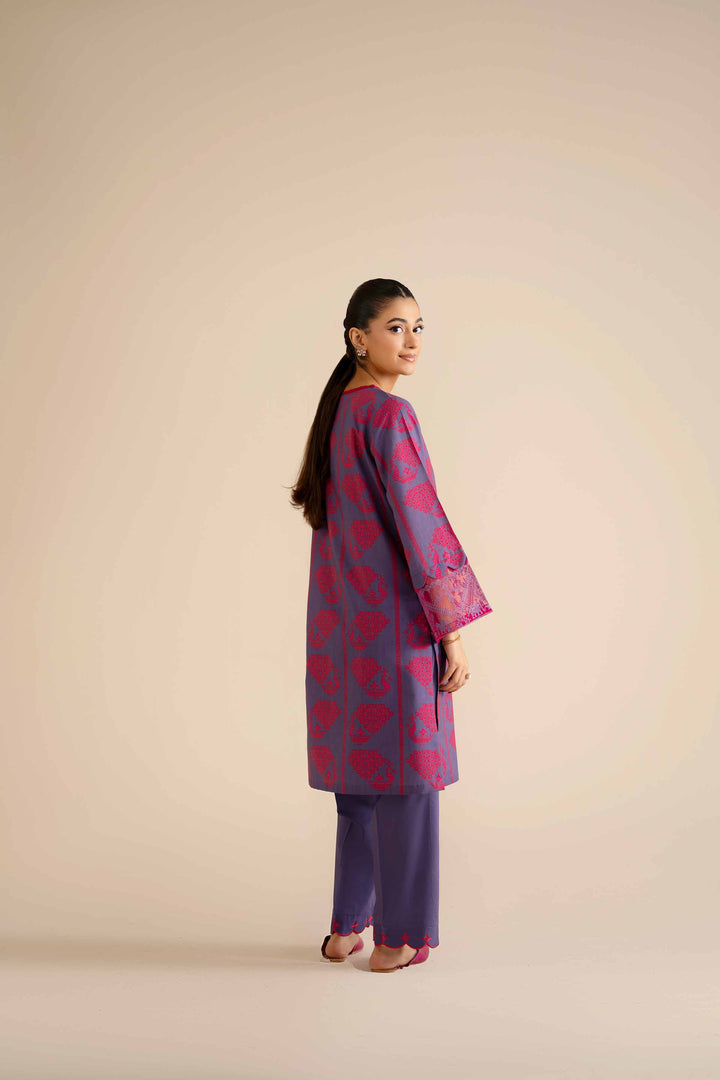 2 Piece - Embroidered Suit - PW25-210 for Women - Pret Collection | Nishat | Shop Online