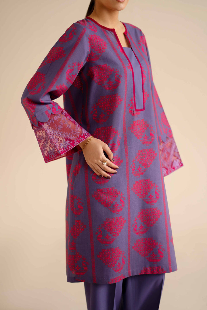 2 Piece - Embroidered Suit - PW25-210 for Women - Pret Collection | Nishat | Shop Online
