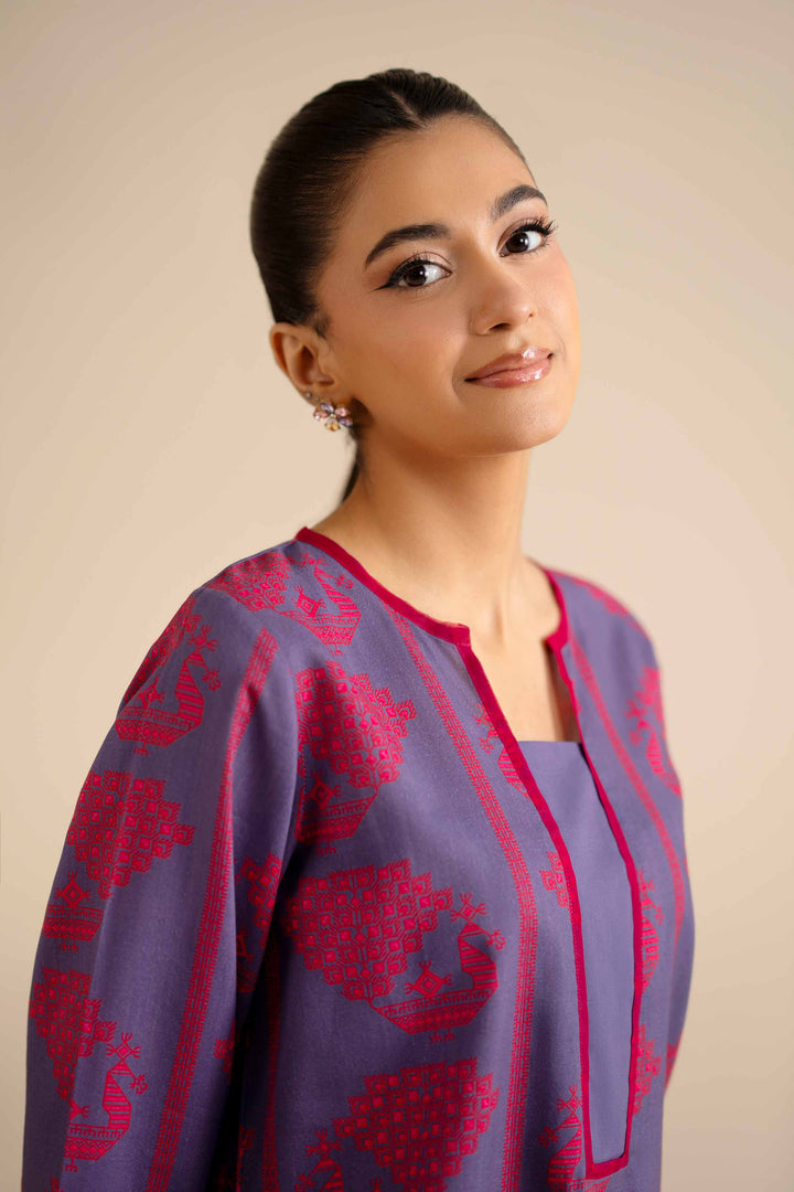 2 Piece - Embroidered Suit - PW25-210 for Women - Pret Collection | Nishat | Shop Online