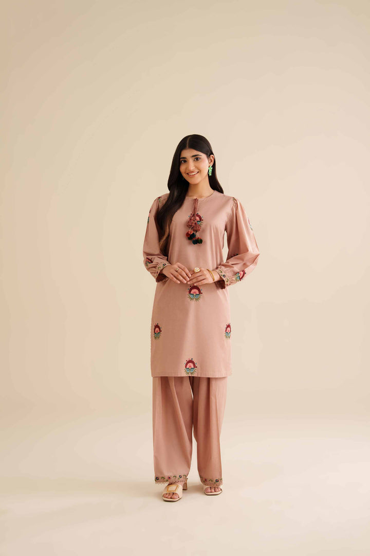 2 Piece - Embroidered Suit - PW25-211 for Women - Pret Collection | Nishat | Shop Online