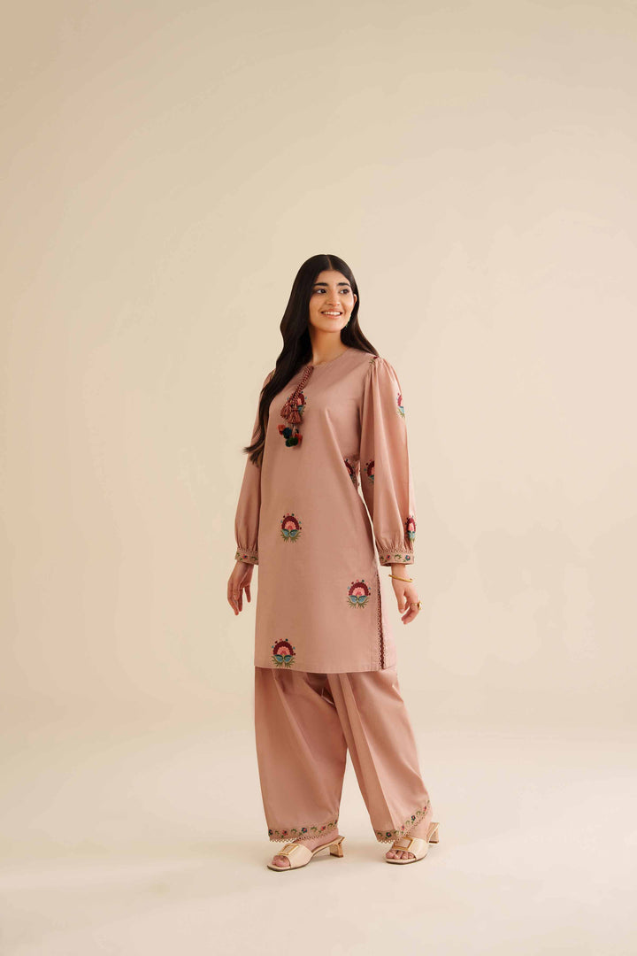2 Piece - Embroidered Suit - PW25-211 for Women - Pret Collection | Nishat | Shop Online
