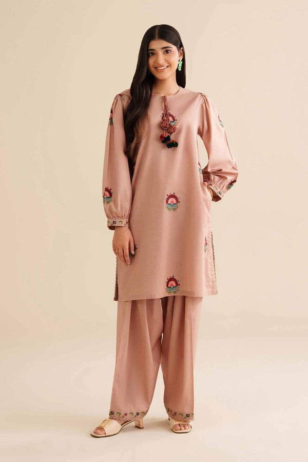 2 Piece - Embroidered Suit - PW25-211 for Women - Pret Collection | Nishat | Shop Online