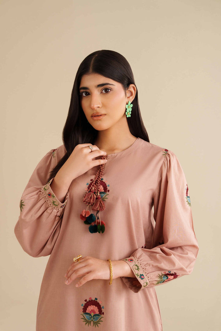 2 Piece - Embroidered Suit - PW25-211 for Women - Pret Collection | Nishat | Shop Online