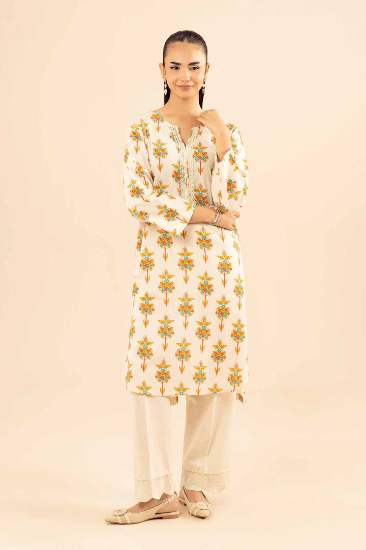 2 Piece - Embroidered Suit - PW25-216 for Women - Pret Collection | Nishat | Shop Online