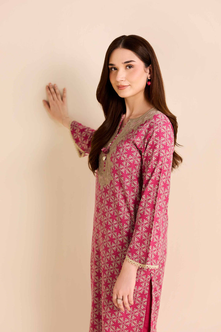 2 Piece - Printed Embroidered Suit - PW25-217 for Women - Pret Collection | Nishat | Shop Online