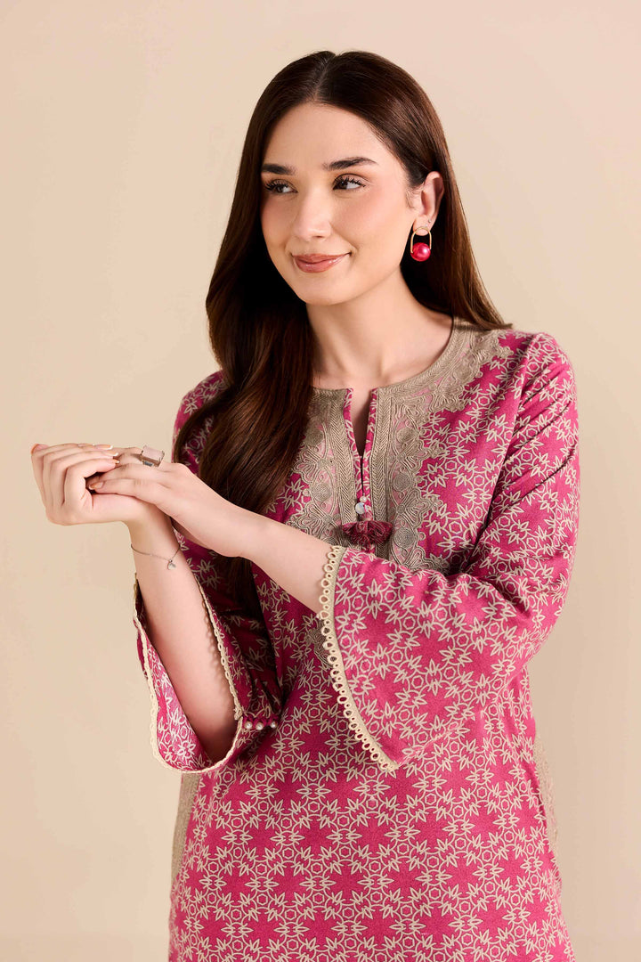 2 Piece - Printed Embroidered Suit - PW25-217 for Women - Pret Collection | Nishat | Shop Online