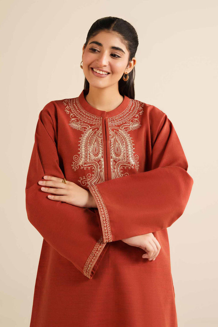 2 Piece - Embroidered Suit - PW25-218 for Women - Pret Collection | Nishat | Shop Online