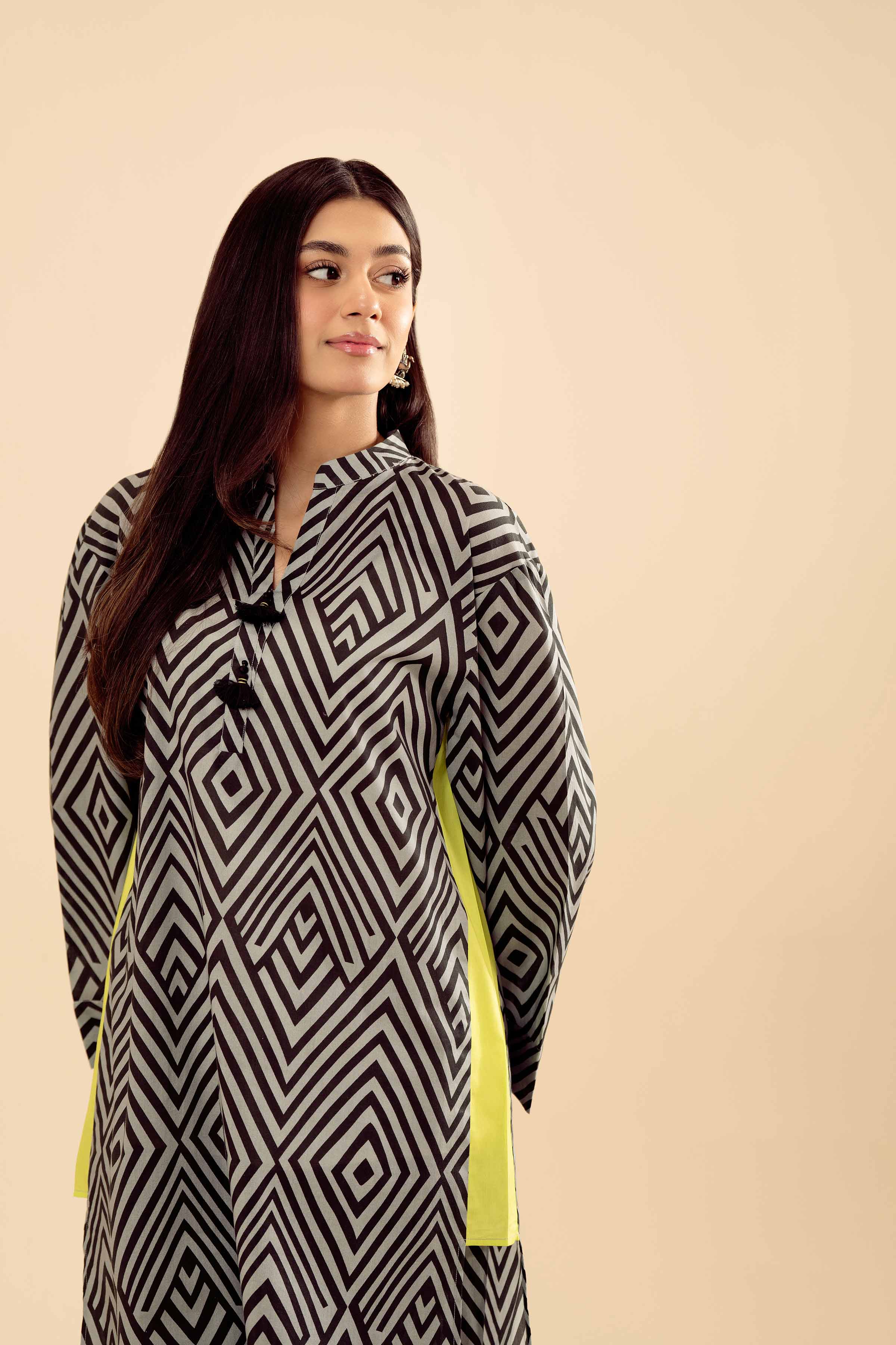 2 Piece - Printed Suit - PW25-22 for Women - Pret Collection | Nishat | Shop Online