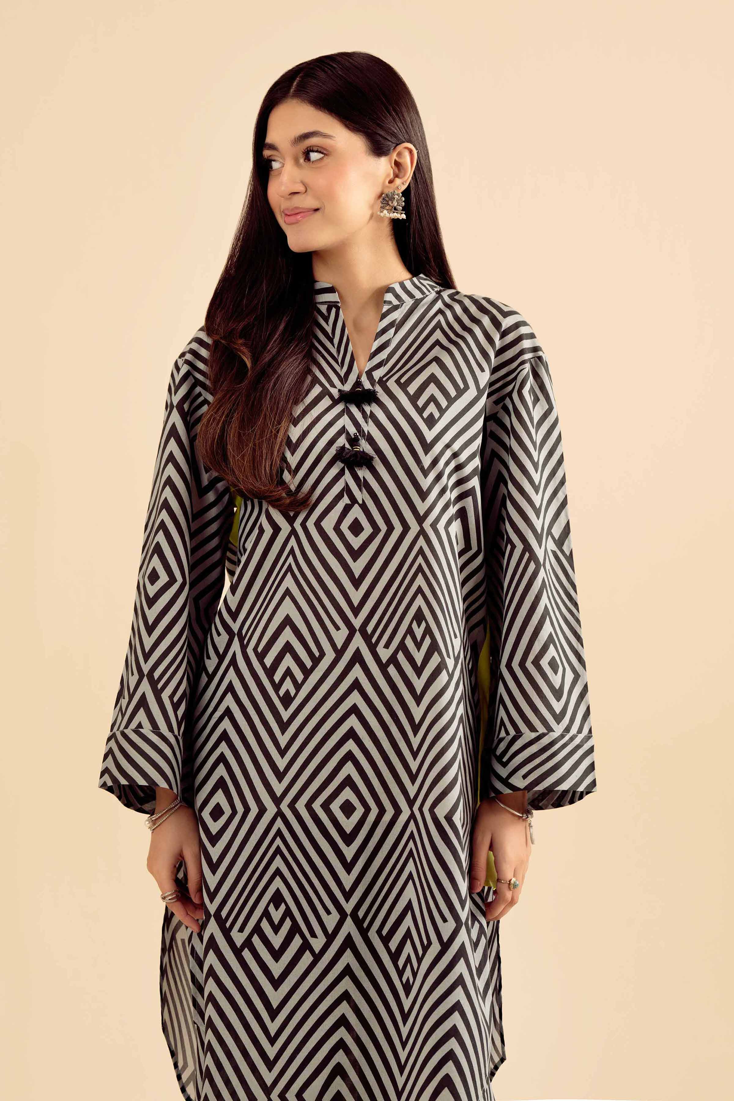 2 Piece - Printed Suit - PW25-22 for Women - Pret Collection | Nishat | Shop Online