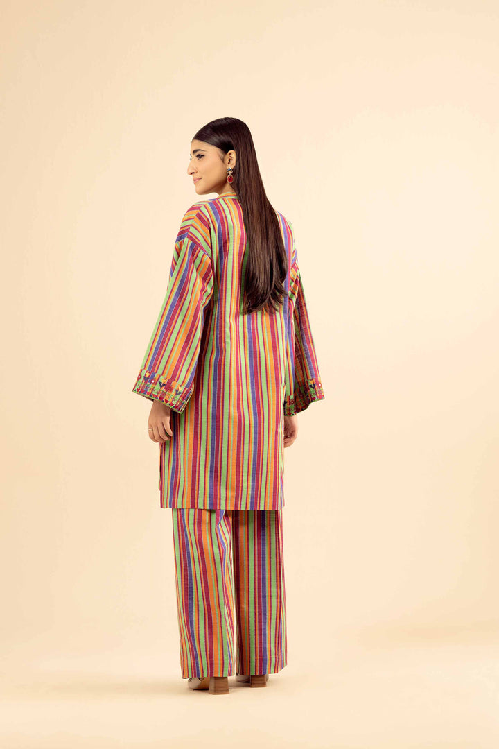 2 Piece - Printed Embroidered Suit - PW25-223 for Women - Pret Collection | Nishat | Shop Online