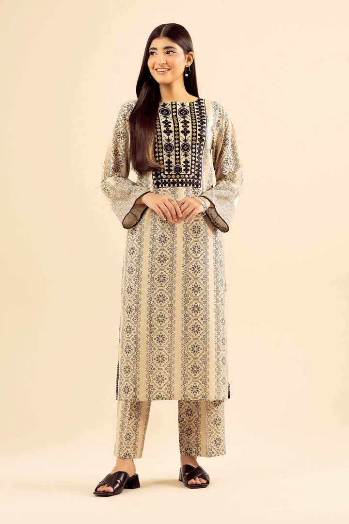 2 Piece - Embroidered Suit - PW25-224 for Women - Pret Collection | Nishat | Shop Online