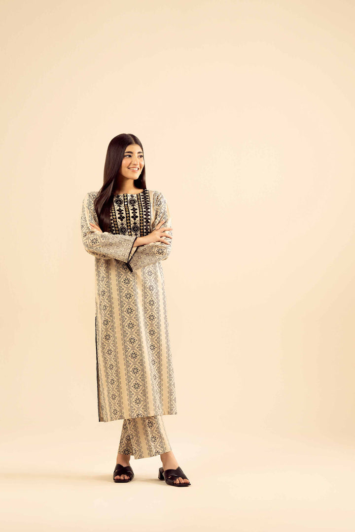 2 Piece - Embroidered Suit - PW25-224 for Women - Pret Collection | Nishat | Shop Online