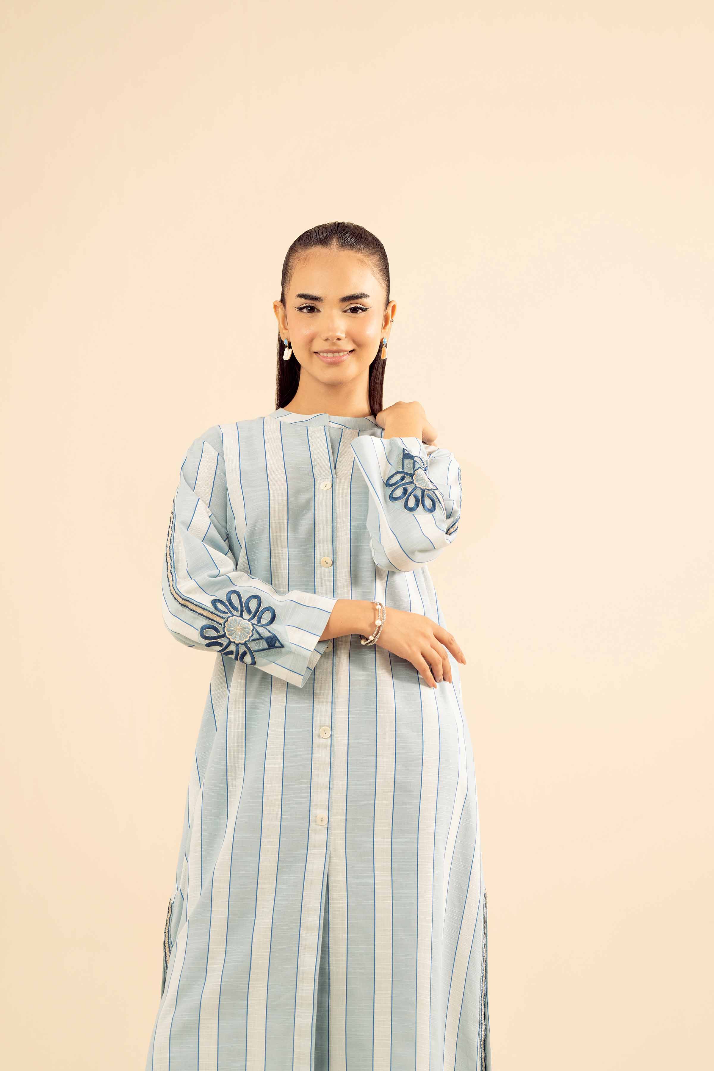 2 Piece - Embroidered Suit - PW25-225 for Women - Pret Collection | Nishat | Shop Online