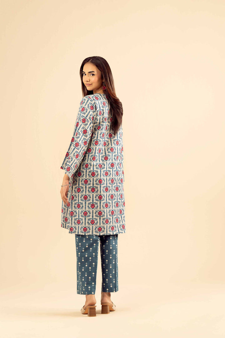 2 Piece - Printed Embroidered Suit - PW25-227 for Women - Pret Collection | Nishat | Shop Online