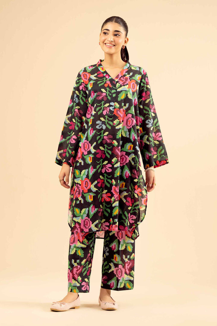 2 Piece - Printed Suit - PW25-23 for Women - Pret Collection | Nishat | Shop Online