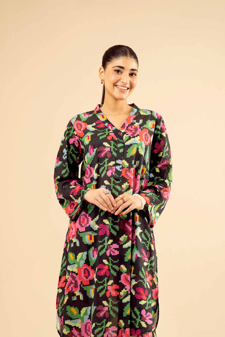 2 Piece - Printed Suit - PW25-23 for Women - Pret Collection | Nishat | Shop Online