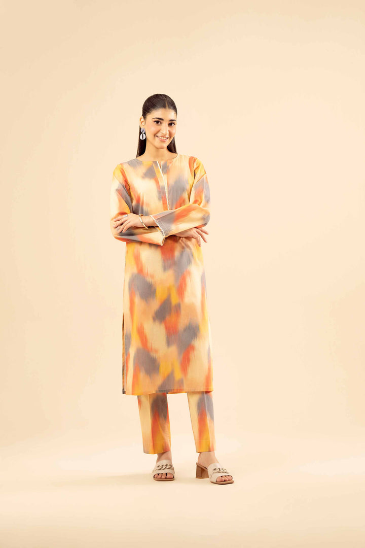 2 Piece - Printed Suit - PW25-24 for Women - Pret Collection | Nishat | Shop Online