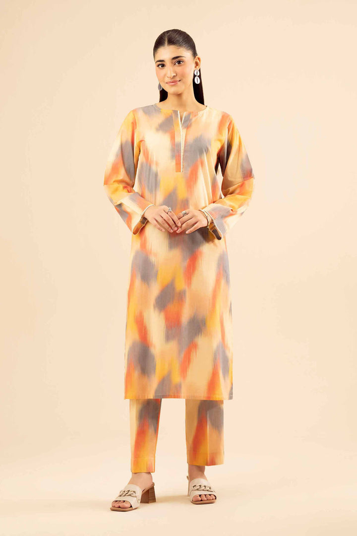 2 Piece - Printed Suit - PW25-24 for Women - Pret Collection | Nishat | Shop Online