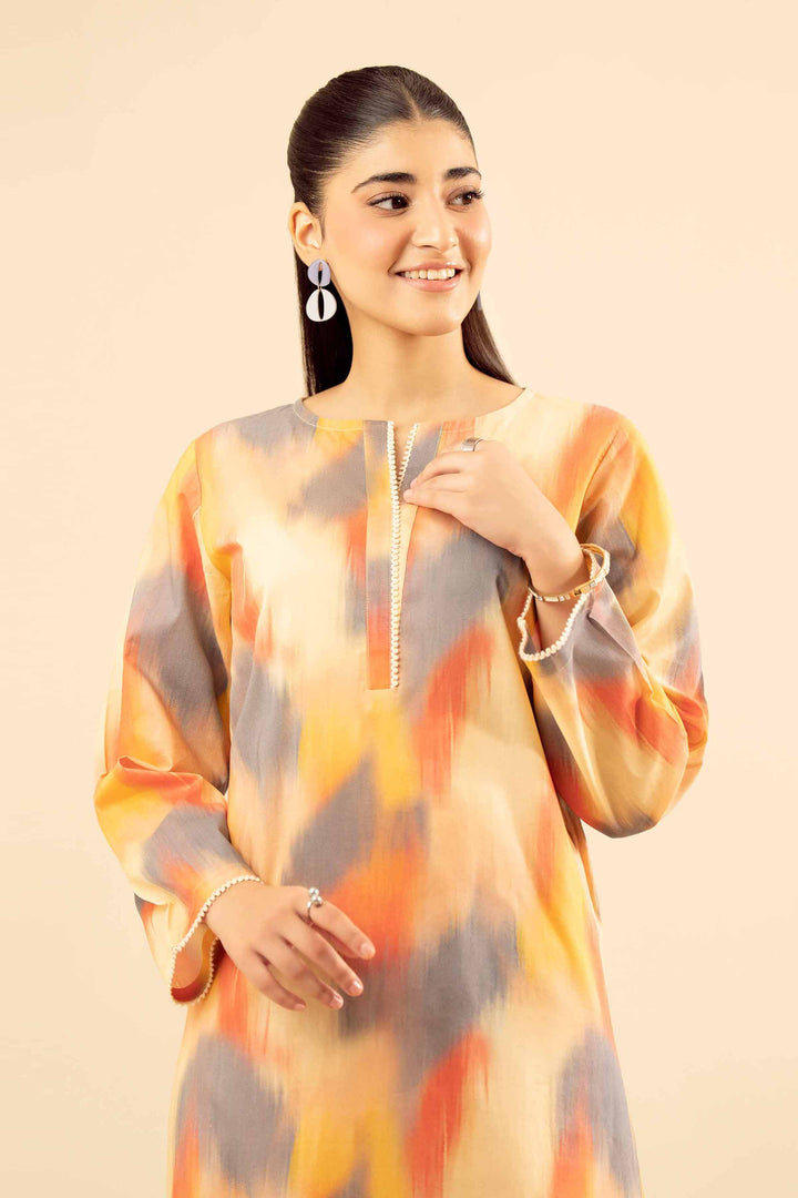 2 Piece - Printed Suit - PW25-24 for Women - Pret Collection | Nishat | Shop Online