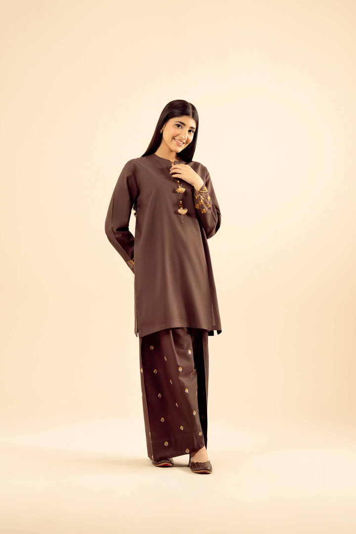 2 Piece - Embroidered Suit - PW25-243 for Women - Pret Collection | Nishat | Shop Online