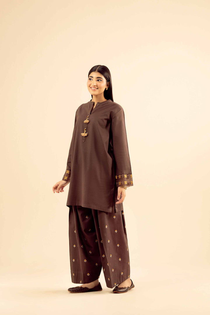 2 Piece - Embroidered Suit - PW25-243 for Women - Pret Collection | Nishat | Shop Online