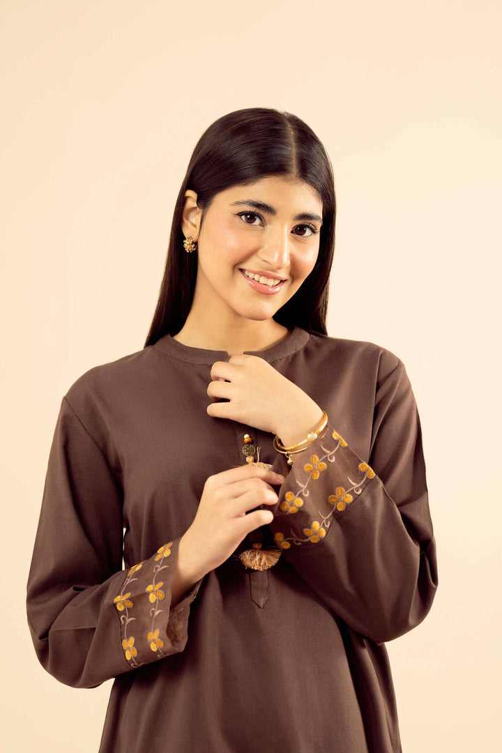 2 Piece - Embroidered Suit - PW25-243 for Women - Pret Collection | Nishat | Shop Online