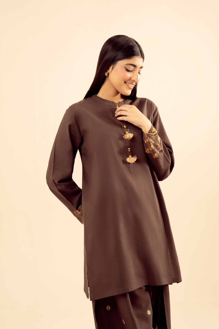 2 Piece - Embroidered Suit - PW25-243 for Women - Pret Collection | Nishat | Shop Online