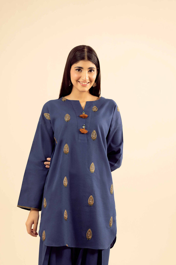 2 Piece - Embroidered Suit - PW25-246 for Women - Pret Collection | Nishat | Shop Online