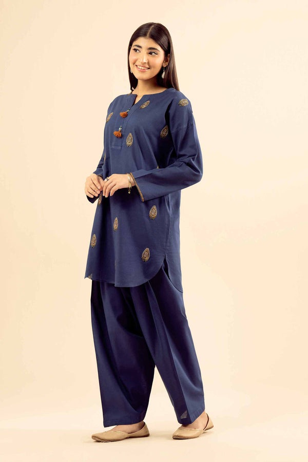 2 Piece - Embroidered Suit - PW25-246 for Women - Pret Collection | Nishat | Shop Online