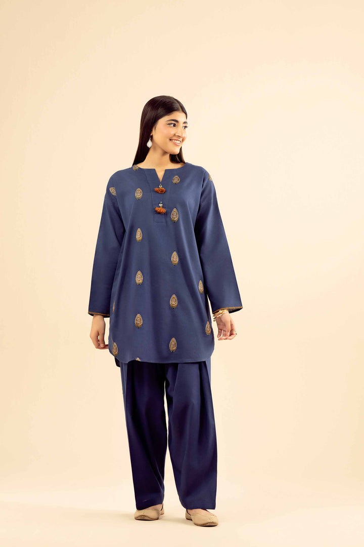 2 Piece - Embroidered Suit - PW25-246 for Women - Pret Collection | Nishat | Shop Online