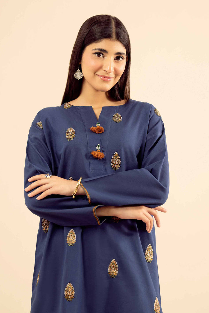 2 Piece - Embroidered Suit - PW25-246 for Women - Pret Collection | Nishat | Shop Online