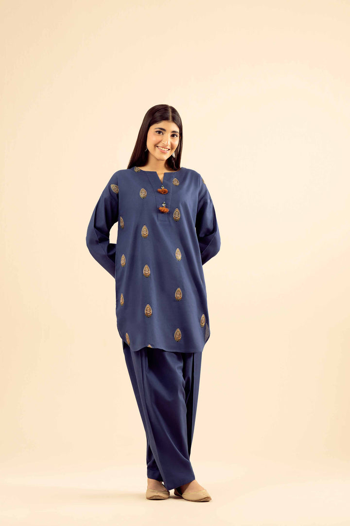 2 Piece - Embroidered Suit - PW25-246 for Women - Pret Collection | Nishat | Shop Online