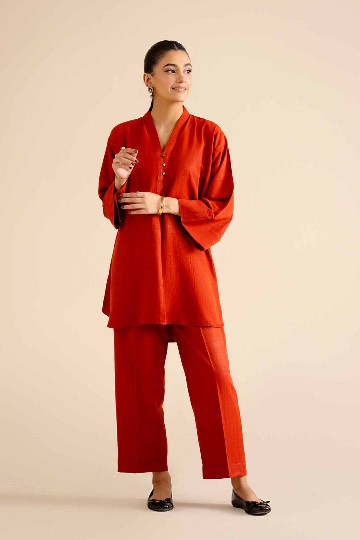2 Piece - Basic Suit - PW25-247 for Women - Pret Collection | Nishat | Shop Online