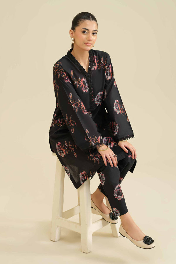 2 Piece - Printed Suit - PW25-25 for Women - Pret Collection | Nishat | Shop Online