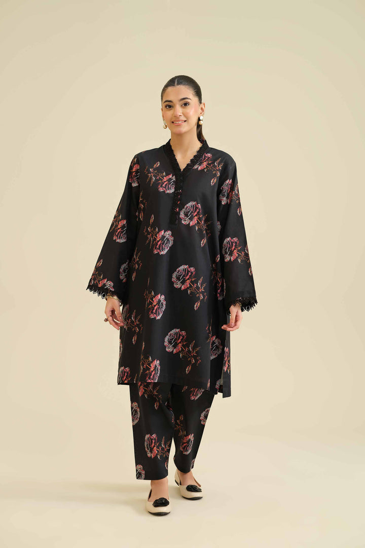 2 Piece - Printed Suit - PW25-25 for Women - Pret Collection | Nishat | Shop Online