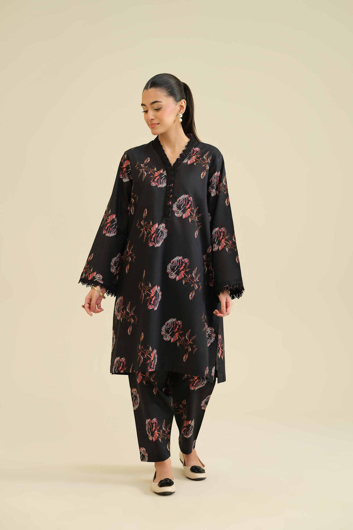 2 Piece - Printed Suit - PW25-25 for Women - Pret Collection | Nishat | Shop Online