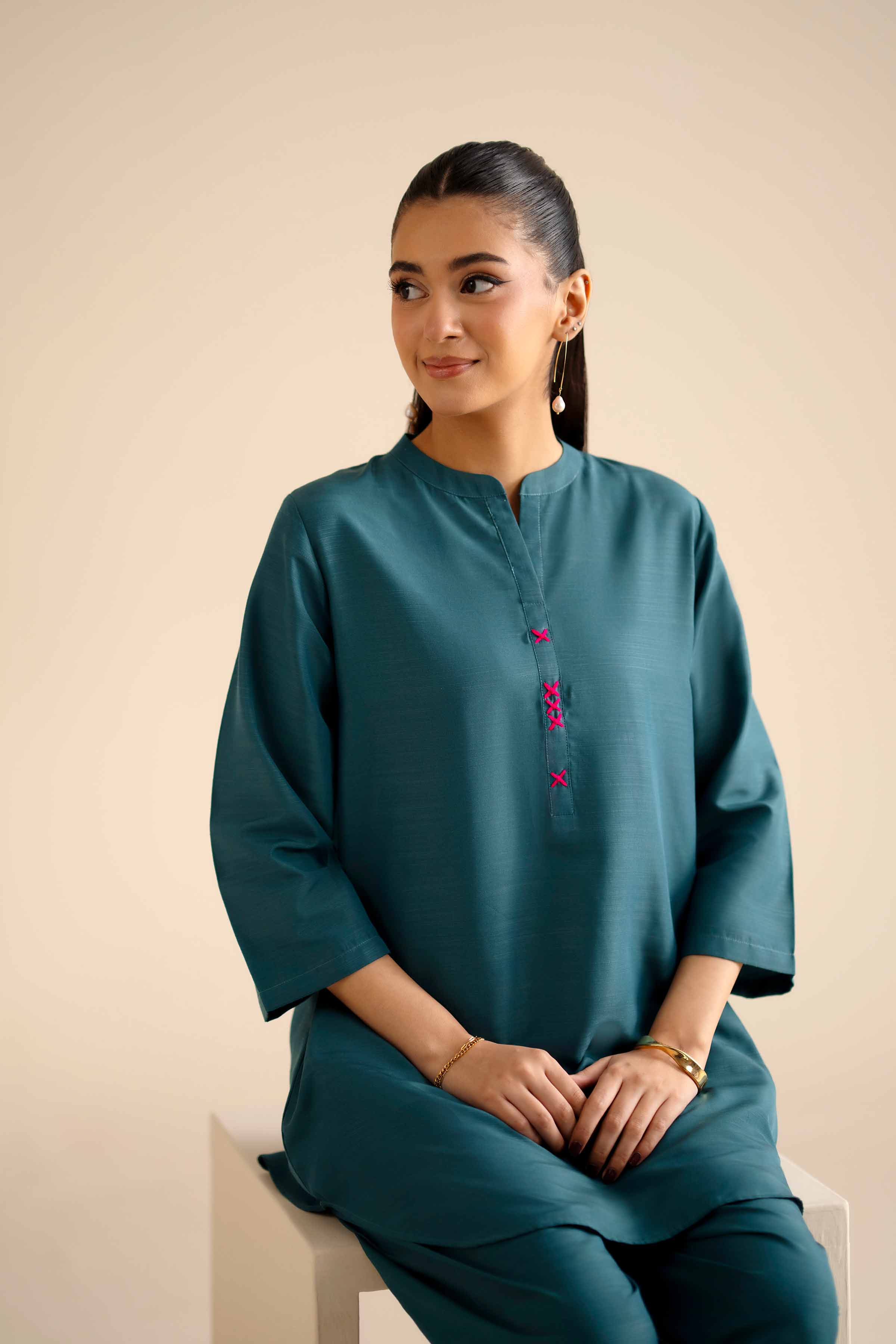 2 Piece - Basic Suit - PW25-251 for Women - Pret Collection | Nishat | Shop Online