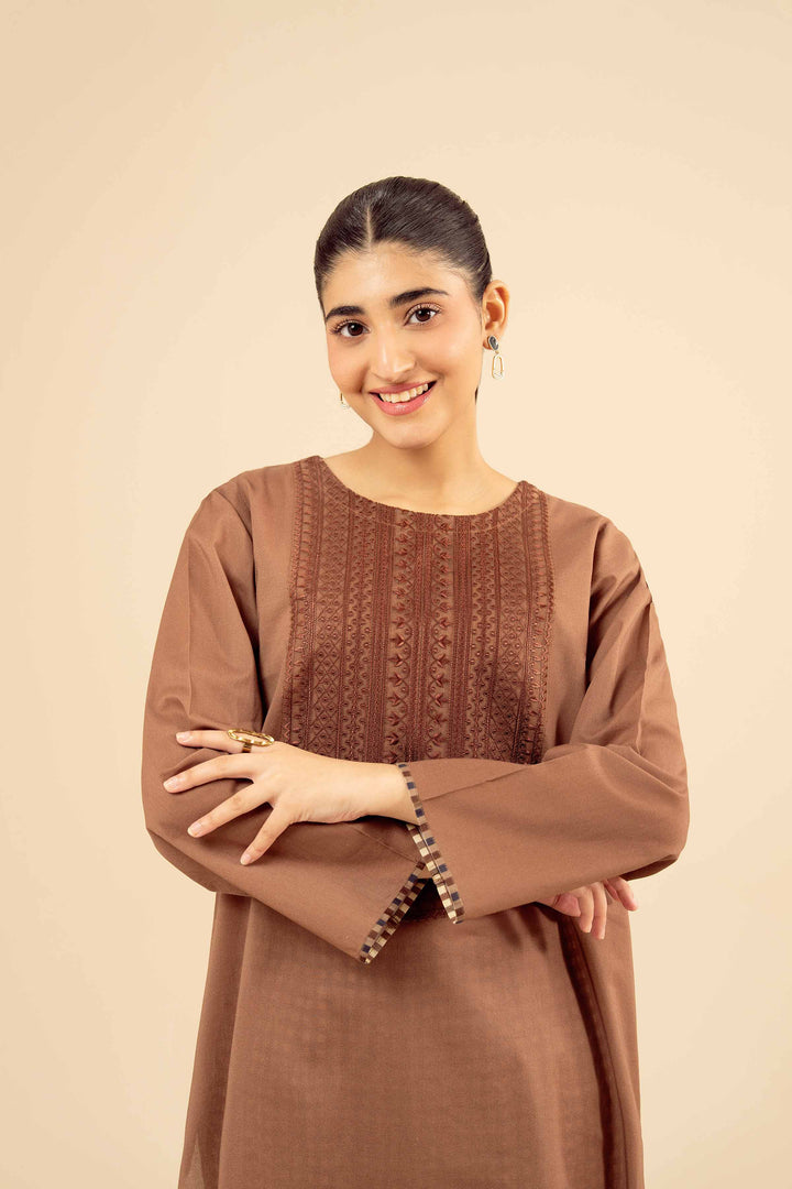 2 Piece - Embroidered Suit - PW25-26 for Women - Pret Collection | Nishat | Shop Online