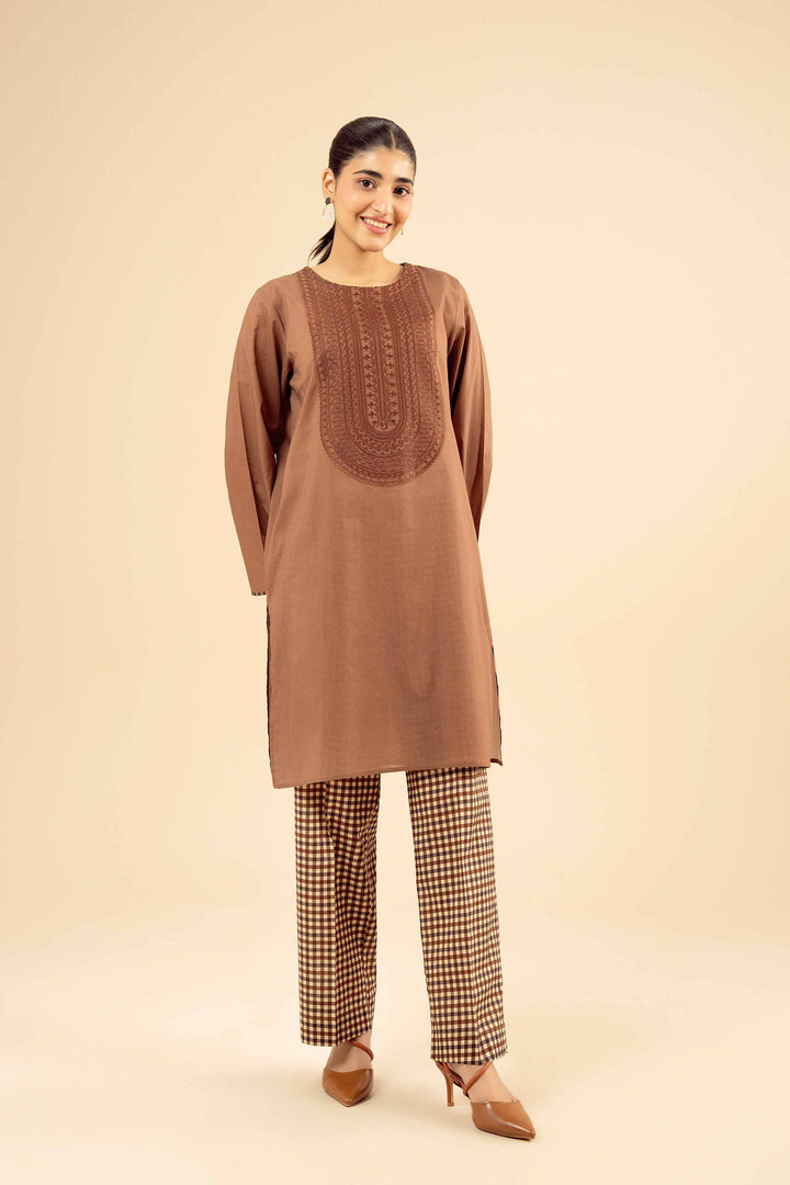 2 Piece - Embroidered Suit - PW25-26 for Women - Pret Collection | Nishat | Shop Online