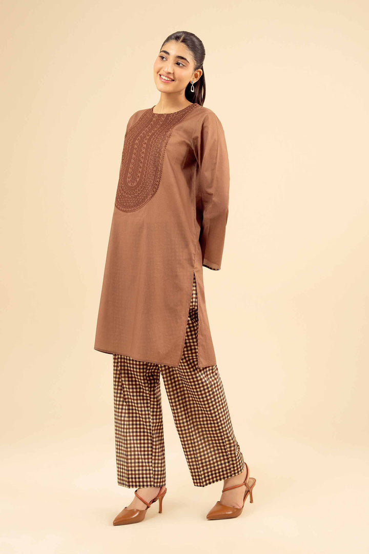 2 Piece - Embroidered Suit - PW25-26 for Women - Pret Collection | Nishat | Shop Online